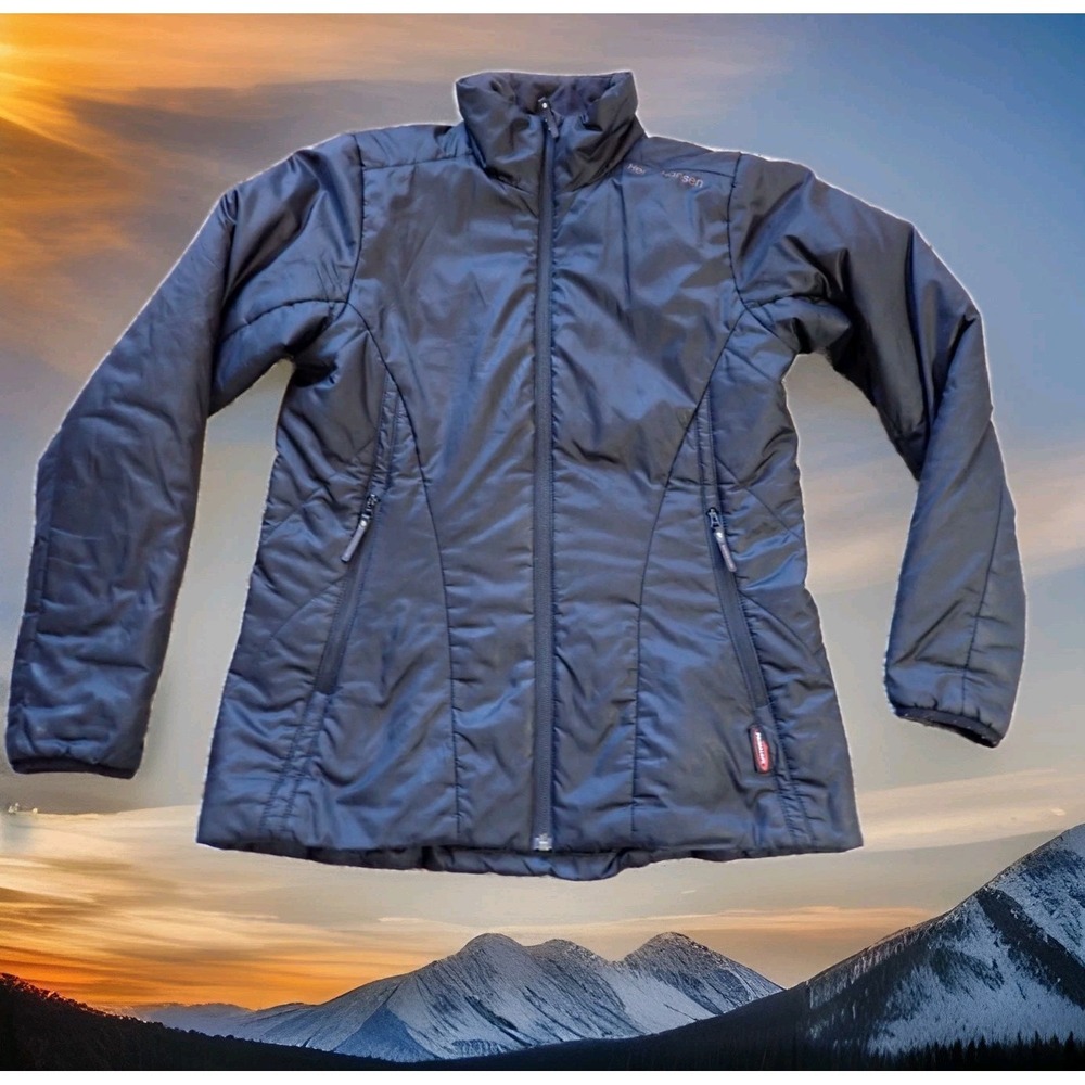 Helly Hansen Insulated Jacket Mens Medium Black Excellent Mountain Professional